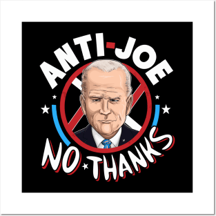 Anti Joe Biden 2024 Posters and Art